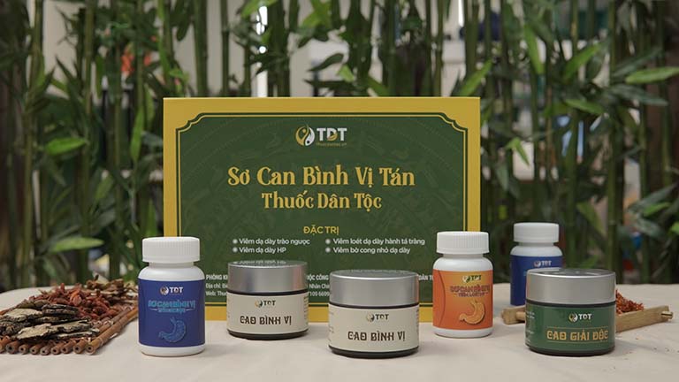 Thuốc trị trào ngược dạ dày Sơ can Bình vị tán