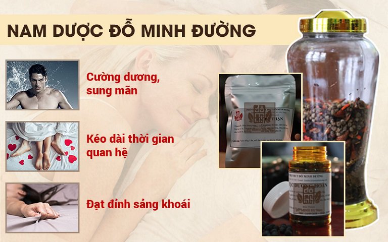 Bài thuốc Sinh lý nam Đỗ Minh chữa yếu sinh lý hiệu quả