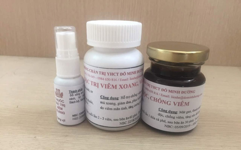 Bài thuốc đặc trị viêm xoang, viêm mũi dị ứng của nhà thuốc nam Đỗ Minh Đường