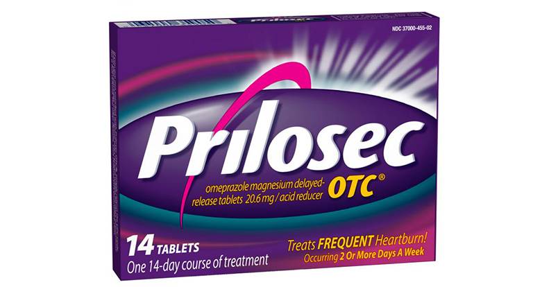 Thuốc Prilosec OTC của Mỹ chữa trào ngược dạ dày