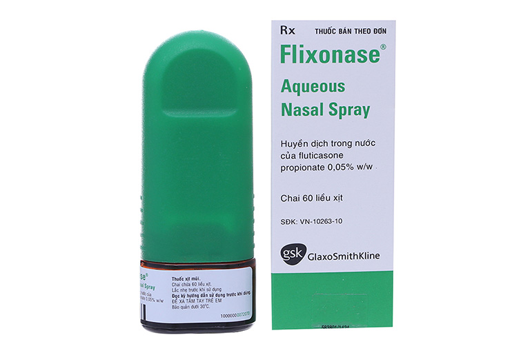 Thuốc xịt viêm mũi dị ứng Flixonase